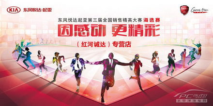 起亞第三屆銷售精英大賽紅河區(qū)明日開賽 專業(yè)競技與文化經(jīng)紀(jì)人服務(wù)的深度交融